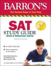 Barron&#39;s Sat Study Guide : Study Guide with 5 Practice Tests (Barron&#39;s Test  Prep) (30th) / Green, Sharon Weiner/ Wolf, Ira K., Ph.D./ Stewart, Brian W.  (9781506258027) - Books Kinokuniya