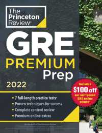 Link to an enlarged image of Princeton Review Gre Premium Prep 2022 : 7 Practice Tests + Review & Techniques + Online Tools (Princeton Review Gre Premium Prep)