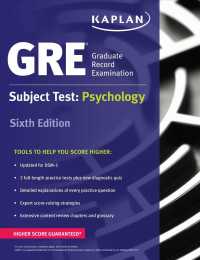 Link to an enlarged image of Kaplan GRE Subject Test: Psychology (Kaplan Gre Subject Test Psychology) (6th CSM)