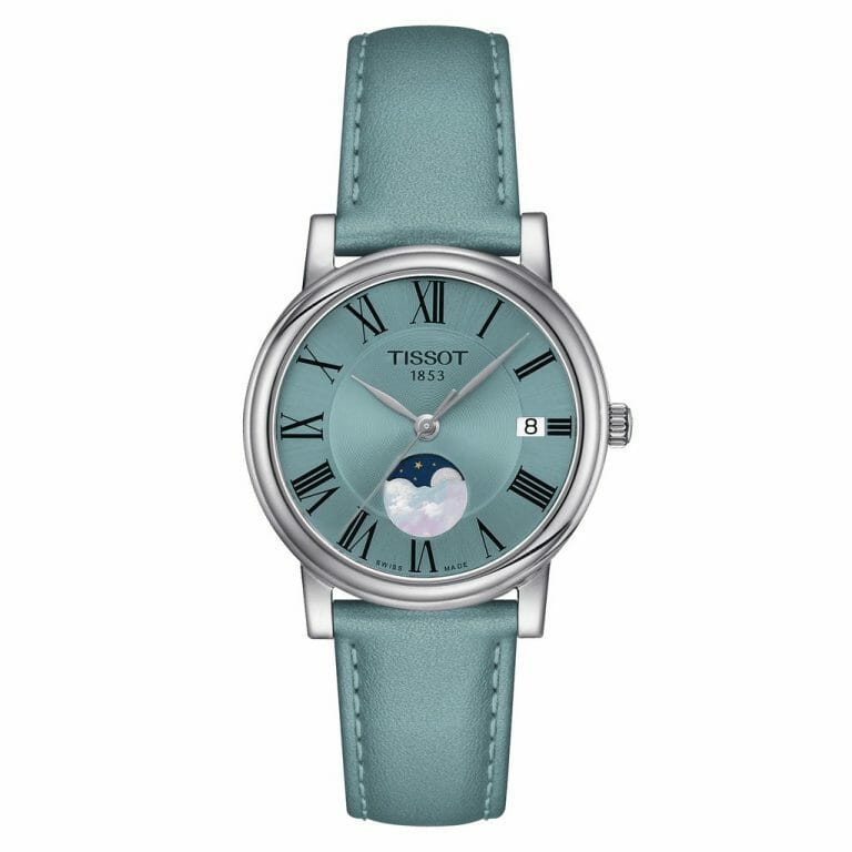 Tissot Carson Premium Lady Moonphase Watch (T1222231635300) | Shopee  Singapore