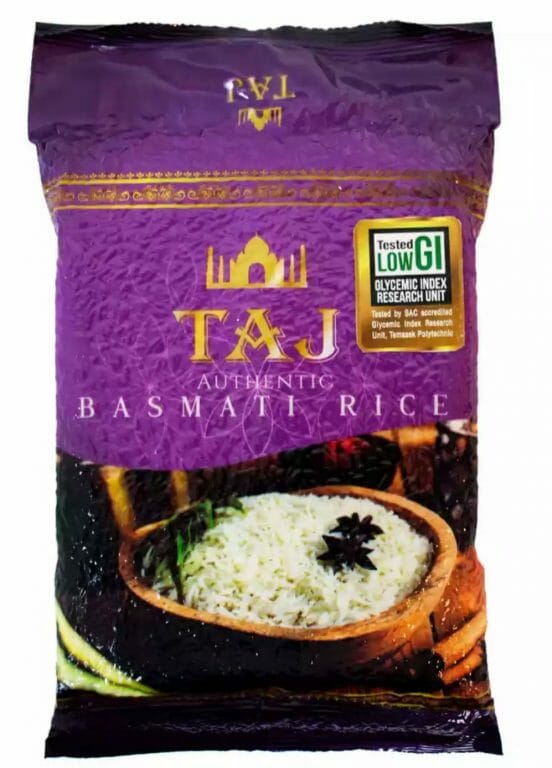 TAJ Basmati (Low GI) Rice 1Kg | Lazada Singapore