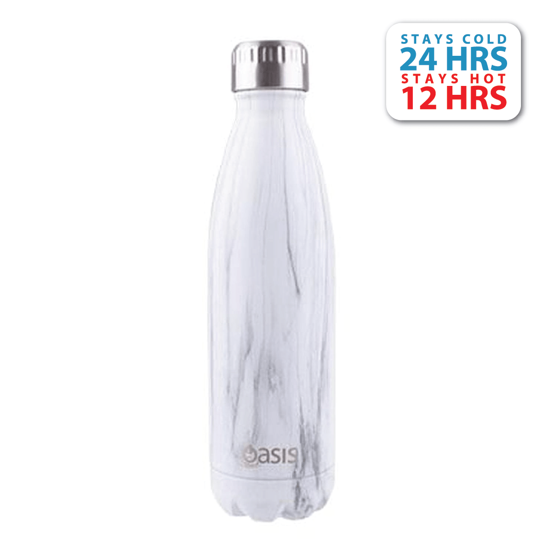 Buy Oasis Stainless Steel Insulated Water Bottle 500ML - Marble in  Singapore & Malaysia - The Wallet Shop