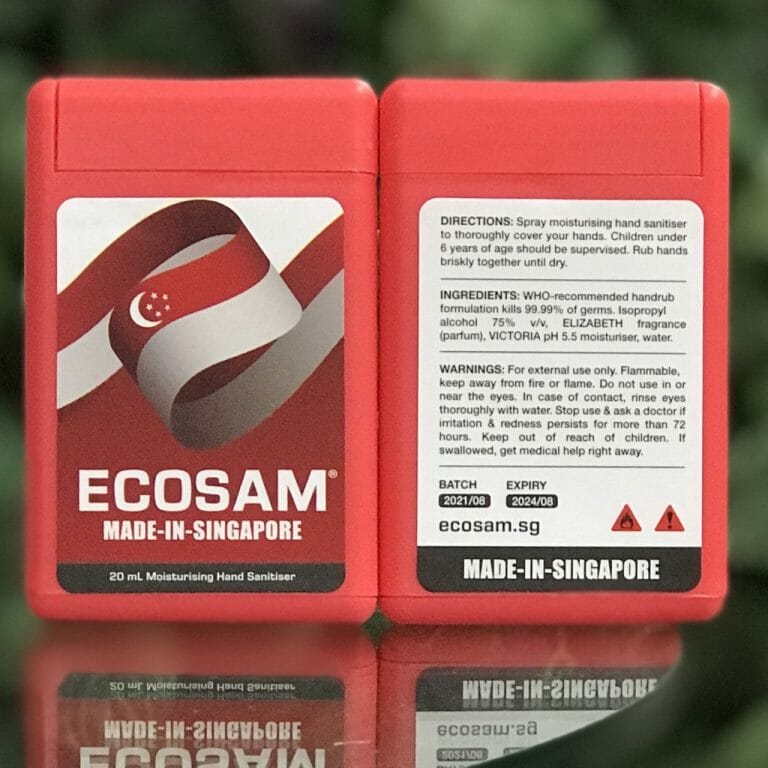 ECOSAM 20mL Card Spray Hand Sanitizer Life Saver Lifesaver Refillable  Alcohol ELIZABETH Fragrance Pocket Sanitiser | Shopee Singapore