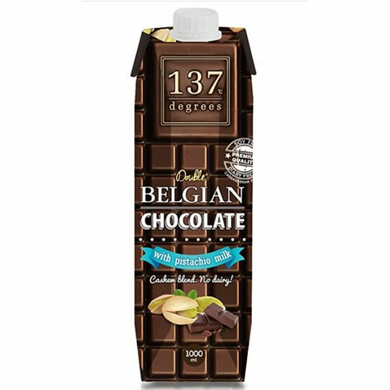 137 degrees Double Belgian Chocolate with Pistachio Milk 1000ml x 2 packs |  Shopee Singapore